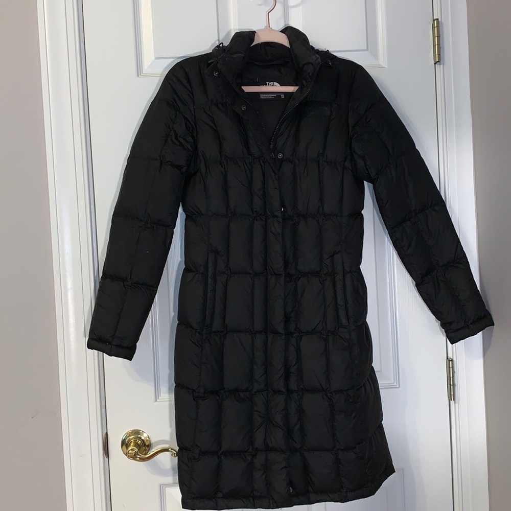 North Face black Parka